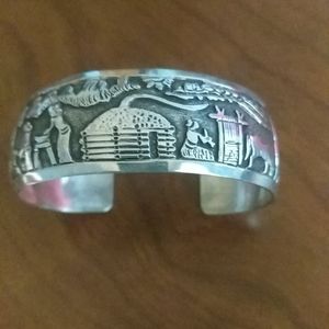 Native American Story Teller Cuff